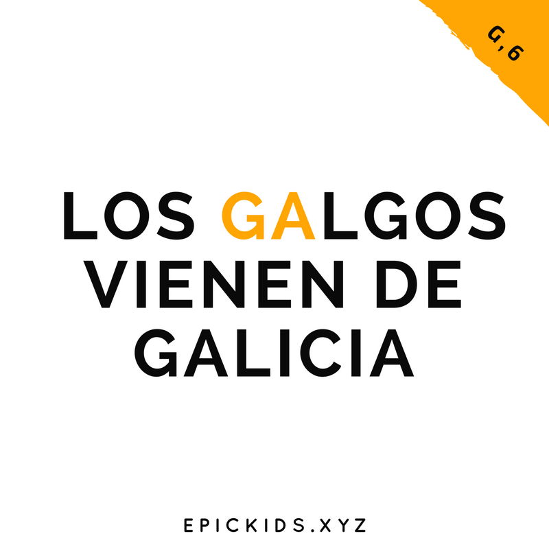 Los galgos vienen de Galicia